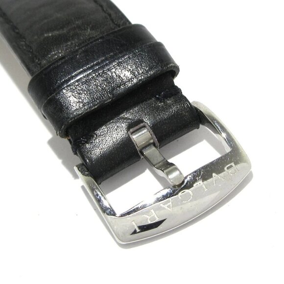 Auth BVLGARI Rettangolo RT45S L**** Black Unisex Wrist Watch - Picture 5 of 11